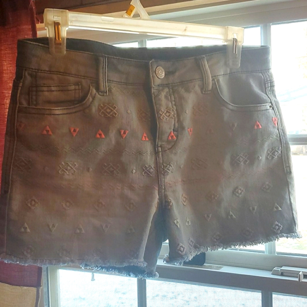 Blue jeans shorts